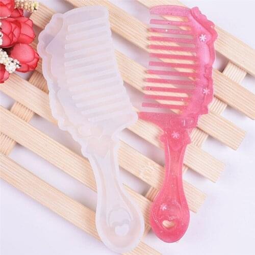 4pcs Silicone Comb Mold Resin DIY Handcraft Resin Mold for Epoxy Resin Jewelry Silicone Mould Handmade Craft Supplies Home Decor