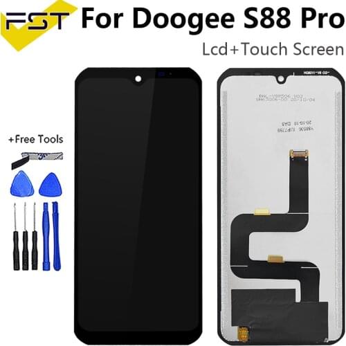 Original For Doogee S88 Pro LCD Display And Touch Screen Digitizer Assembly 6.3 inch For Doogee S88 Pro Phone Screen lcd