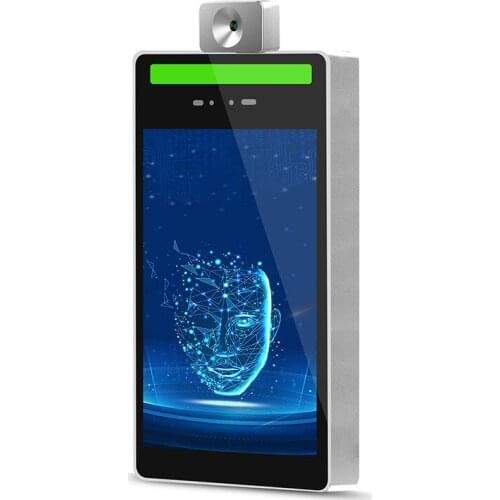 All-in-one temperature measuring machine/infrared intelligent temperature measuring attendance all-in-one machine HD DIspaly