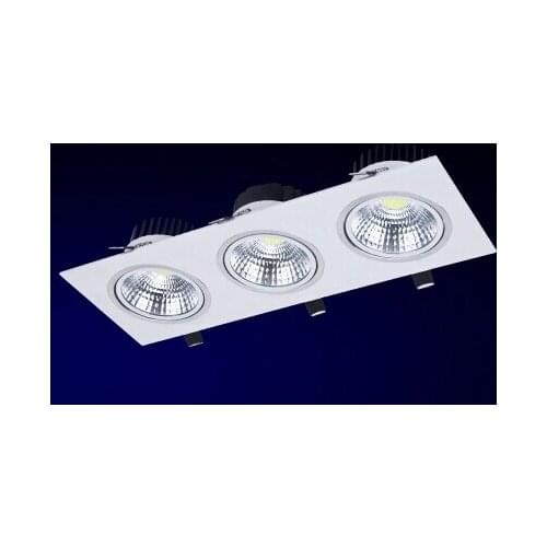 COB grille light 3*7W AC85-265V led spot light CE RoHS