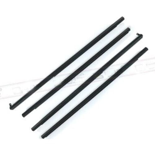 For Mitsubishi Pajero V73 Door Window Outer Glass Layering Trim 2001-2012