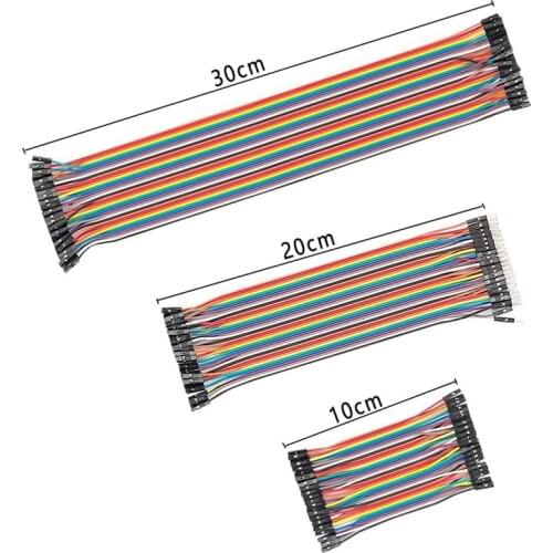 360pcs/lot Dupont Line 10cm/20CM/30CM Male to Male+Female to Male + Female to Female Jumper Wire Dupont Cable