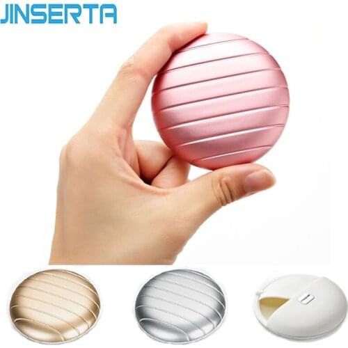 JINSERTA Portable Medicine Box Pill Container Chewing Gum Case High Quality Creative Mini Storage Organizer Gifts