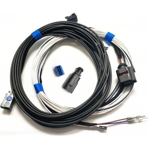 READXT rear view reversing Logo camera Cable RVC Flip camera connector Wiring harness For VW Golf 7 MK7 VII 5GG827469F