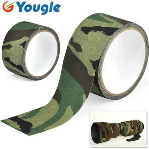YOUGLE 10M Outdoor Camouflage Warp Rifle Gun Camping Hunting Waterproof Camo Stealth Duct Tape Outdoor Tools