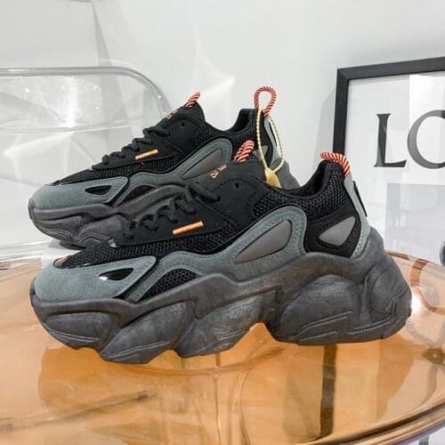 Fashion Sneakers Men Fashion Ankle Protection High Top Sport Shoes Man Rubber Hard-Wearing Brand Sneakers Trend Men Sports Shoes