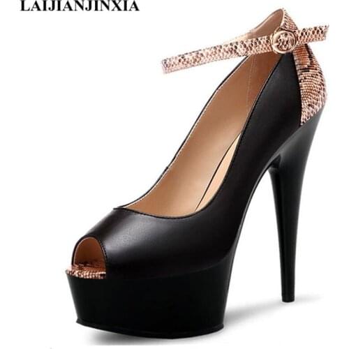 New 15cm ultra high merchandising shoes with red lacquered shoes, stars and style womens shoes, dancing shoes