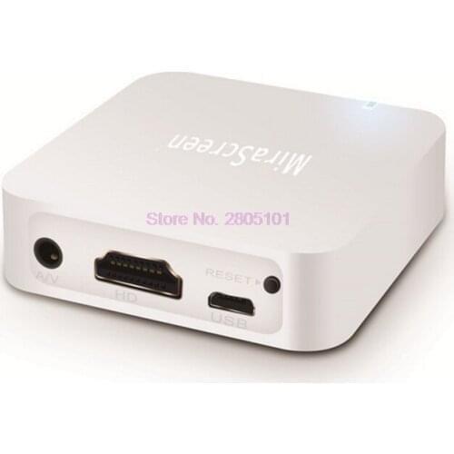 Dhl or fedex 50pcs MiraScreen X7 TV Stick Dongle Anycast Crome Cast HDMI/AV WiFi Display Receiver car Miracast