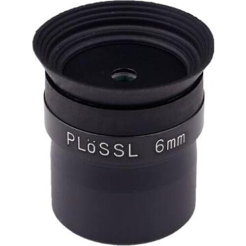 Tianlang PLOSSL PL 6mm 1.25 Inches 31.7mm Broadband Green Film 6mm Focal Length Optical Glass Telescope Eyepiece TLPL6mm