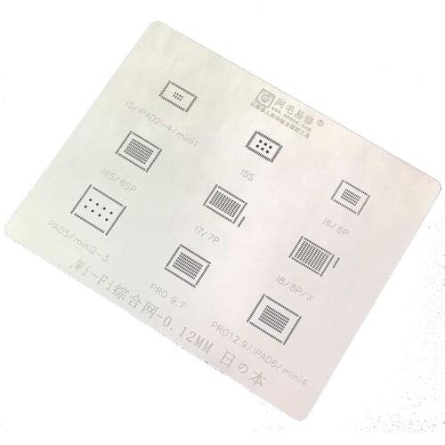 For iPhone iPad wifi IC BGA Reballing Stencil 339S0228 339S00033 339S00043 339S00399 339S00199 339S00045 339S00249 339S0231