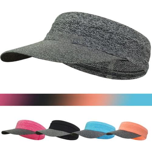 Queshark UPF50+ SunShade Running Sports Hat Quick-Dry Baseball Cap Tennis Fishing Hat Sweat-Absorbent Adjustable Hair Band Cap