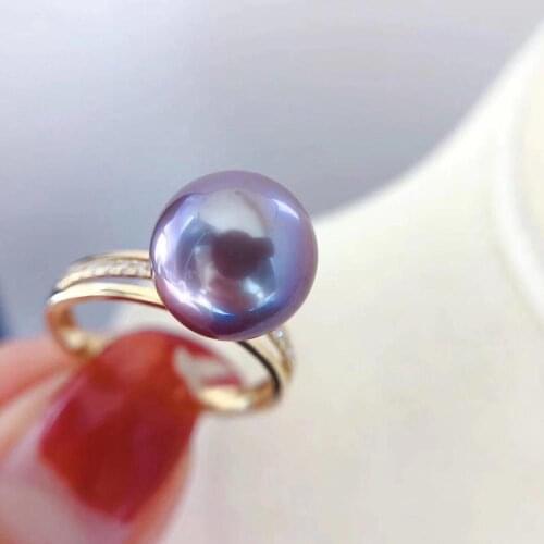 Bridal Gorgeous 925 Sterling Silver Finger Ring Settings Adjustable Ring Findings Jewelry Parts Fittings Accessories for Pearls