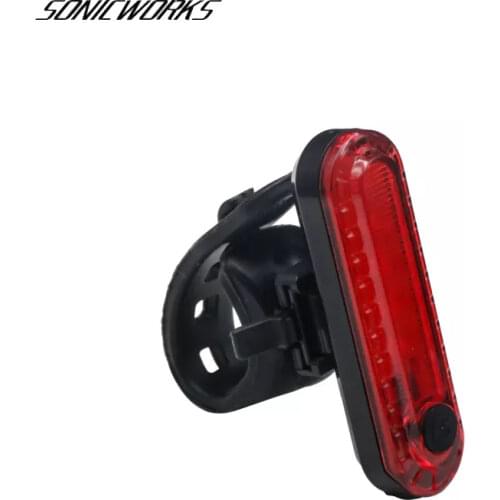 Bike USB Rechargeable Taillight Bicycle LED Front Rear Tail Light Cycling 4 Modes Lamp Outdoor Sports Bike Safety Warning Light