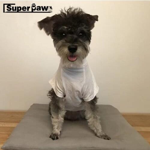 Pet Dog Spring Autumn T-shirt Clothes for Small Medium Dogs French Bulldog Hoodie Schnauzer Chihuahua Coat LXC20