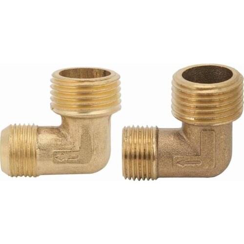 G1/2 X G3/4 1100W Air Compressor 90 Degree Elbow Brass 1 Way Check Valve Accessories Fittings
