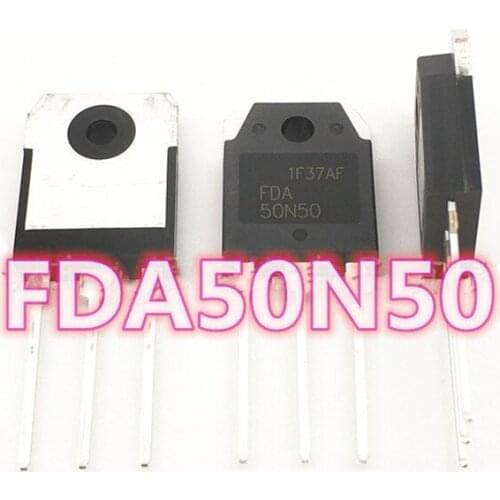 10PCS/LOT FDA50N50 FDA-50N50 FDA 50N50 TO-3P field effect tube MOS tube Free shipping