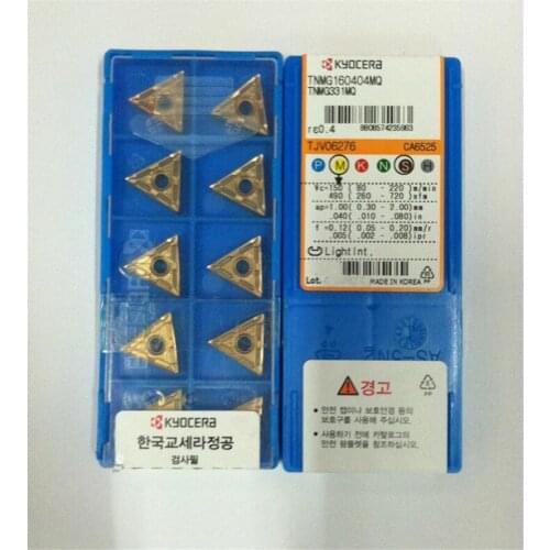 10pcs TNMG160404HQ CA6525 MS CA6525 CQ CA5525 TK CA6525 MQ CA6525 PS CA5525 TN60