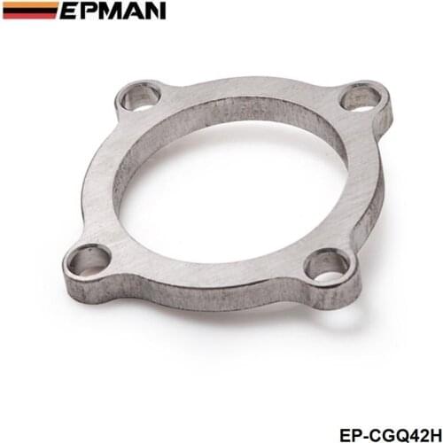 2.5" 4 Bolt Turbo Exhaust Downpipe Flange For T3 50AR T3/T4 GT35 7252 EP-CGQ42H