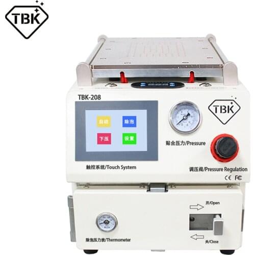 3 in 1 OCA Laminating Machine Vacuum Pump For Fat Curved Straight Tablet LCD Repairing TBK208