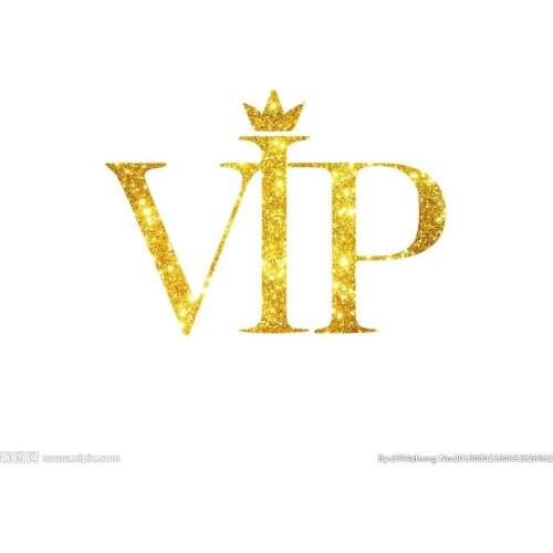 VIP 5pcs hair clippers LCD Gold color