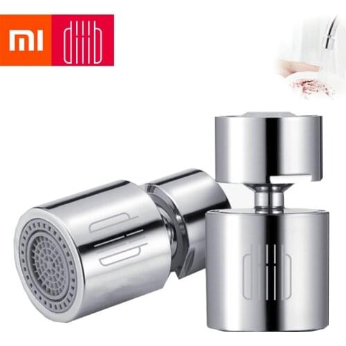 Xiaomi Diiib Kitchen Faucet Aerator Water Tap Nozzle Bubbler Water Saving Filter 360-Degree Double Function 2-Flow Splash-proof