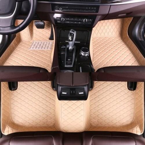 WLMWL Custom leather car mat for Infiniti all models FX EX JX G M QX50 QX56 QX80 QX70 Q70L QX50 QX60 Q50 auto accessories