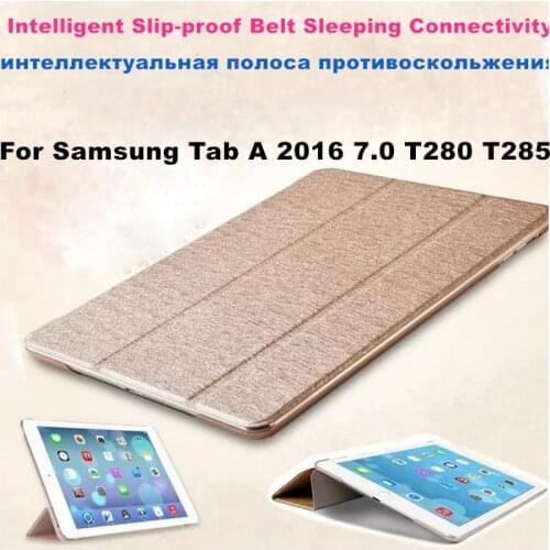 For Samsung Galaxy Tab A 2016 7.0 T280 T285 Case magnetic stand Pu Leather Cover For Samsung Tab A6 7.0 cover Auto Wake Up