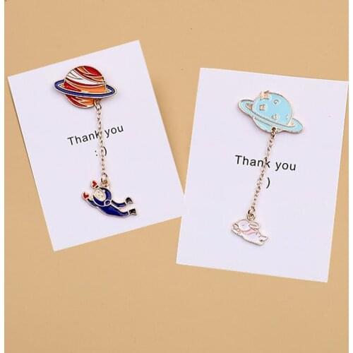 F 2 White Brooches For Clothes