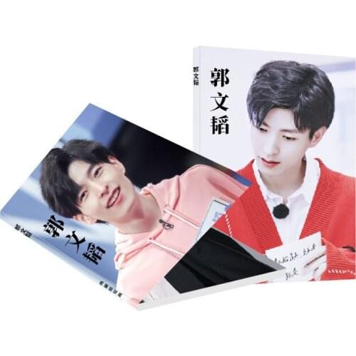 NanBei CP Guo Wentao Photobook Photo Album 5pcs/set Poster 8pcs/set Badge Art Collection Book Nan Bei Couple Fans Gift