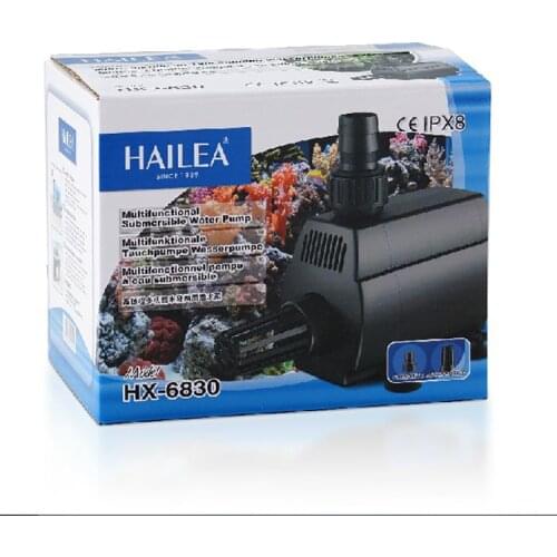 Hailea HX 6830 6840 6850 Fish tank and aquarium circulating submersible pump fish pond rockery waterfall amphibious water pump