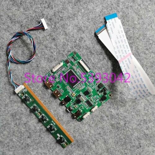 Fit NV133FHM-N61/N62/N63/N66/N6A input micro USB 5V WLED 1920*1080 notebook mini eDP-30Pin LCD display controller card kit
