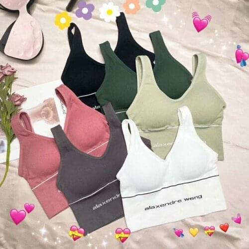 2021 Fashion Sexy WOMENS Dress Ultra-stretch Large U-Vest Woman Underwear Womens Non-Steel Ring Gathering Bra Wrap-around