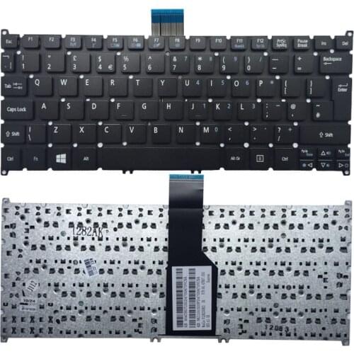 NEW UK Laptop Keyboard For Acer Aspire MS2346 MS2377 Q1VZC Chromebook C7 C710 C710-2847 UK keyboard