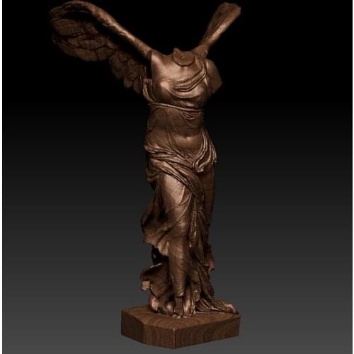 New model!!! 3D model for cnc or 3D printers in STL file format Victory angel