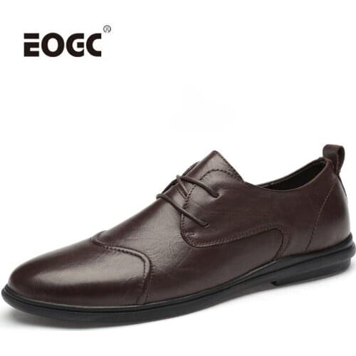 New Comfortable Men Casual Shoes Loafers Men Shoes Quality Natural Leather Shoes Men Breathable Moccasins Flats Shoes