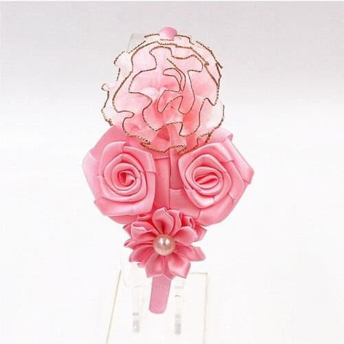 Cute Hairbands Hair Hoop rose Flowers Phnom Penh Flower Headband Girls Hair Hoop Boutique Headband Head hoop Hair Accessories