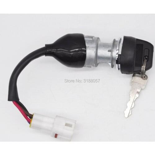 IGNITION key SWITCH for UTV HS400 500 700 800 On Dash 2 KEYS HiSUN MASSIMO YS TSC MSU