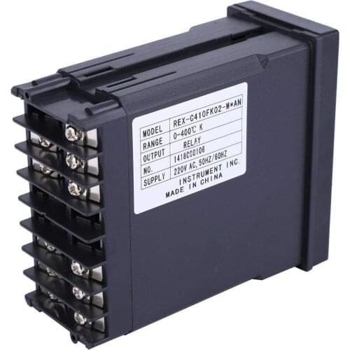 REX-C410 Adjustable Relay Control Output Digital Thermostat AC220V For Electricity Chemicals High Quality