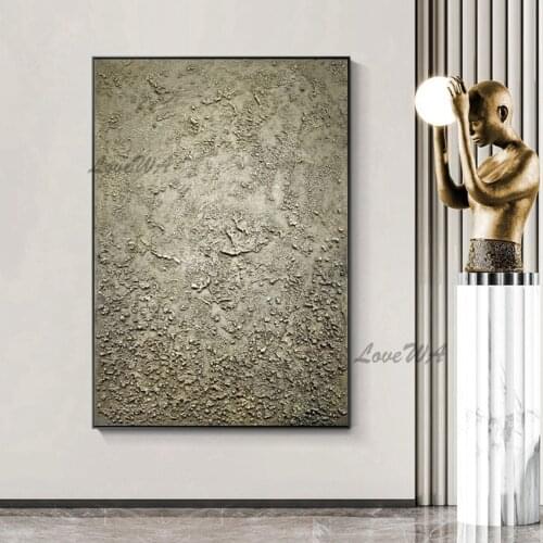 100% Hand Painted Knife Abstract Thick Texture Oil Painting Wall Hangings Canvas Art Paintings Picture Artwork For Hotel Hall