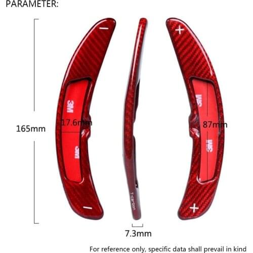 Steering Wheel Shift Paddle Shifter, Colored Fiberglass Extension for Porsche Cayenne MACAN 911