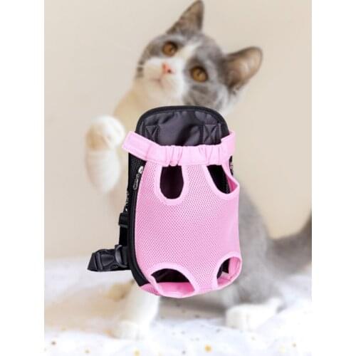 S/M/L Pet Dog Sling Backpack Adjustable Mesh Camouflage Stripe Breathable Outdoor Pet Portable No Burden Cat General Canvas