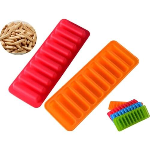 Silicone Finger Shape Tray Freeze Mould Pudding Jelly Biscuit Chocolate Mold Cookies Maker Fondant Cookie Tools
