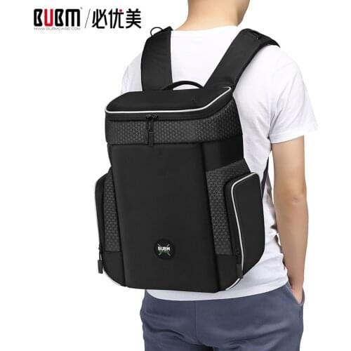 BUBM Bag for XBOX backpack shoulder backpack storage for game console game pad accessories organize big capacity