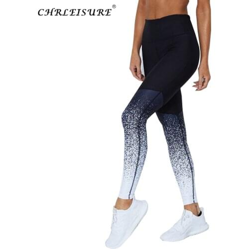 CHRLEISURE Fashion Workout Leggings Women Printed Women Leggings Jeggings High Waist Legings Fitness Clothing Pants Women