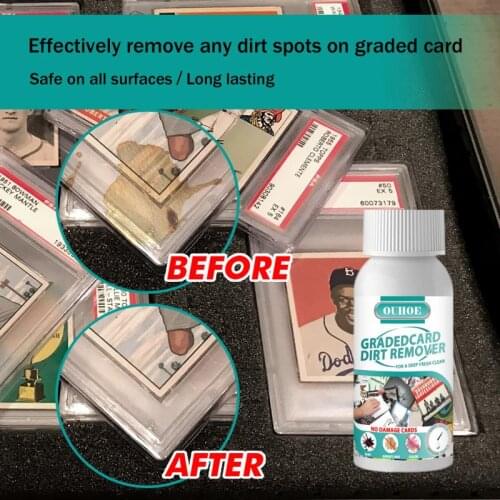 1pc Card Cleaning Agent 30ml Multi-purpose Cleaning Card Album Dirt Remover Household Graded Cleaners Tool
