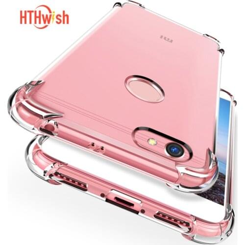Phone cover for xiaomi redmi 6a 4x 5plus s2 case TPU crystal Airbag case for xiaomi redmi note 7/5/6 7 pro global version case