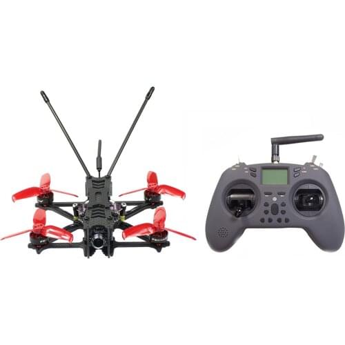 F115 FPV Race Indoor DIY Drone Kit F411 20A AIO 2S-5S BLHELI_ S Flight Controller 1204 5000kv Motor T-LITE Remote Controller