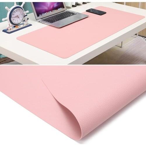 Double-sided Mouse Pad Portable Faux Leather Waterproof Mouse Pad Mice Pad Keyboard Mat Cushion Table Cover Mouse Pad Mousepad