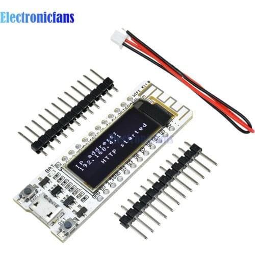 ESP8266 WIFI Chip 0.91 inch 128*32 OLED CP2014 32Mb Flash Internet of things Development Board PCB Module For Arduino NodeMcu