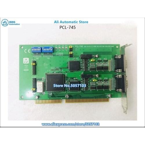 Communication Card PCL-745 745B 2-port RS-422 485 ISA Serial Port Card